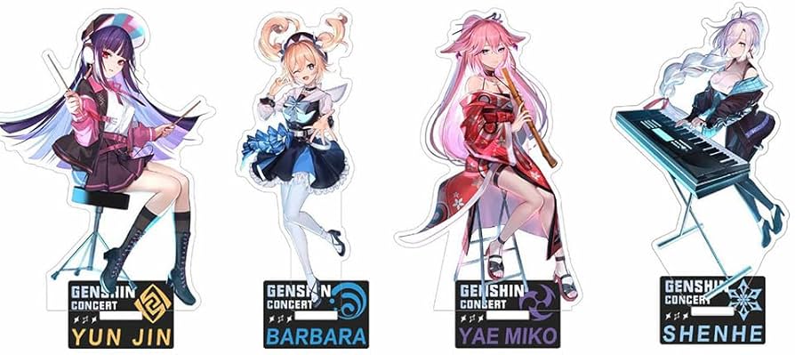 Amazon.co.jp: 原神 コンサート 2024 アクリルスタンド アクリル